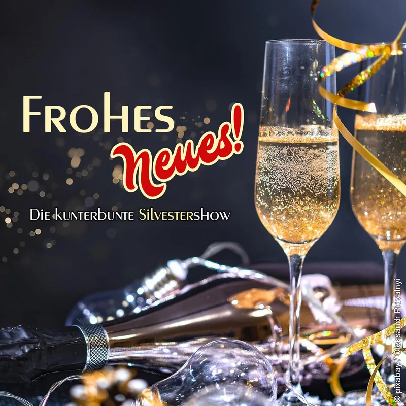 FROHES NEUES Die kunterbunte Silvestershow 2026/27
