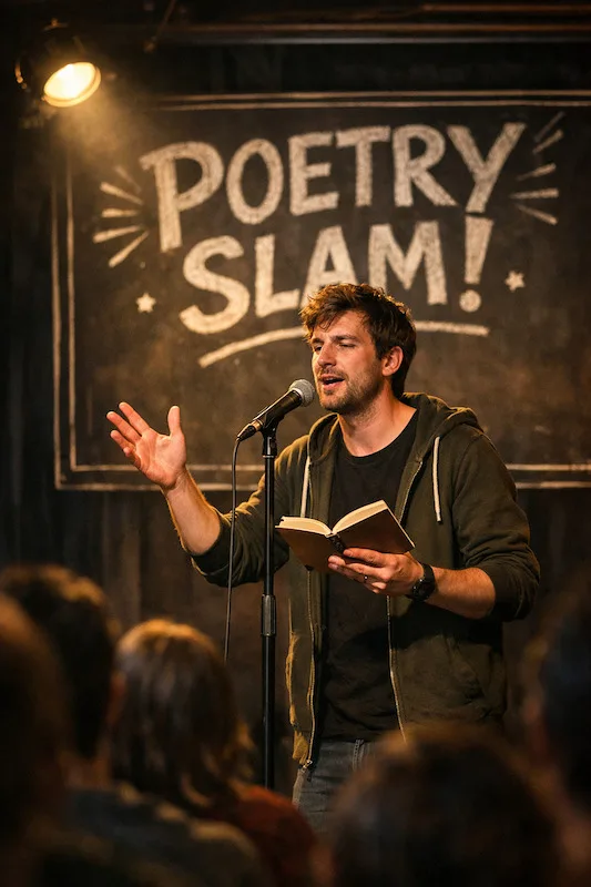 Reimnacht - Poetry Slam - Lyrik - Rap - Stand-Up - Comedy - Kabarett - Spoken Word