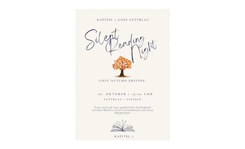 Silent Reading Night - Cozy Autumn Edition