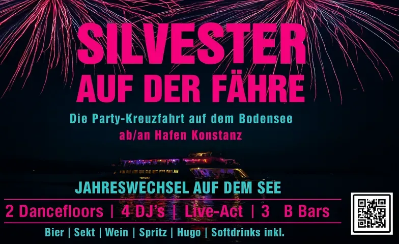 Die Silvesterparty auf dem Bodensee!