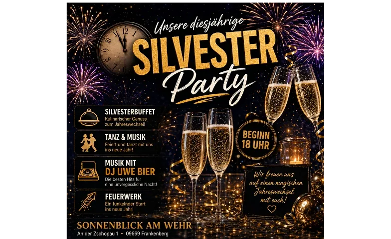 Silvester-Party am Wehr