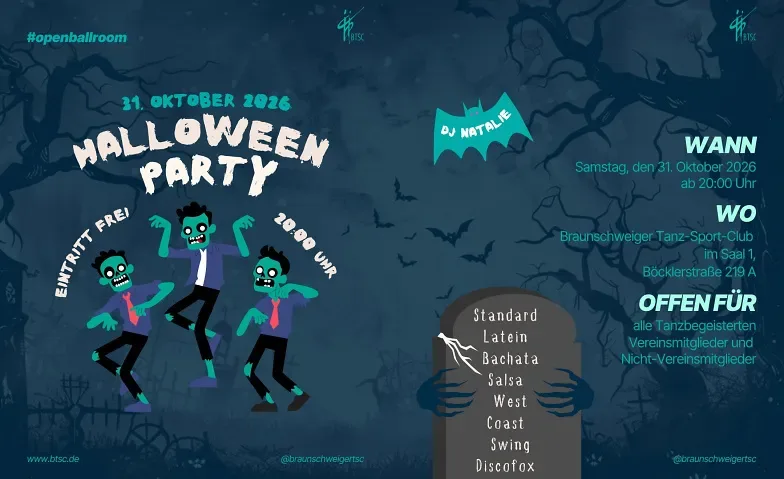 Open Ballroom Halloween Tanzparty